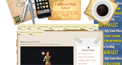 Desktop Screenshot of lighthousehigh.com